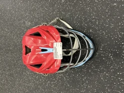 Used Cascade XRS Lacrosse Helmet Red One Size