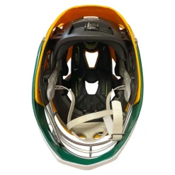 Used Cascade XRS PRO Lacrosse Helmet Yellow One Size