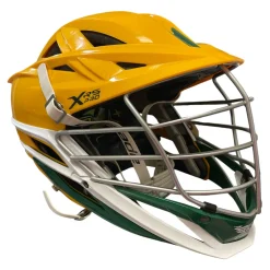 Used Cascade XRS PRO Lacrosse Helmet Yellow One Size