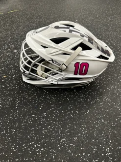 Used Cascade XRS PRO Lacrosse Helmet White One Size