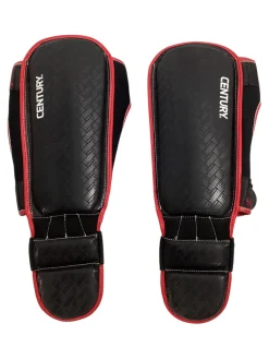 Used Century Martial Arts Shin Pads Black MD