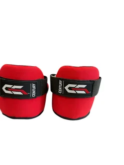 Used Century Martial Arts Foot Pads Red Youth