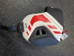 Used Century Martial Arts Head Gear White/Black/Red