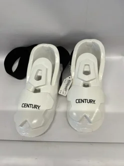 Used Century Martial Arts Foot Pads White LG