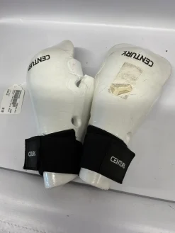 Used Century Martial Arts Hand Pads White LG