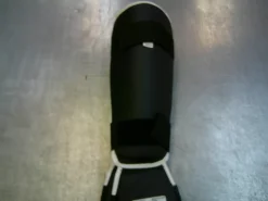 Used Century Martial Arts Shin Pads Black LG