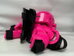 Used Century Martial Arts Head Gear Neon Pink Youth