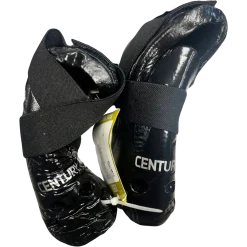 Used Century Martial Arts Foot Pads Black Youth