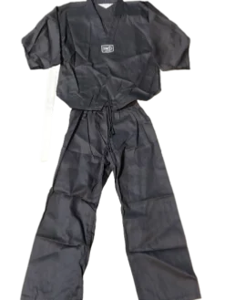 Used Century TKD AD MEDIUM GI SET Martial Arts Black MD