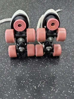 Used Chicago Child Roller Quad Skates White Youth 11.0