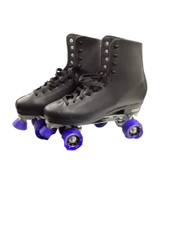 Used Chicago MENS ROLLER QUAD SKATES Senior Roller Quad Skates Black Senior 12