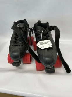 Used DART Senior Roller Quad Skates Black Senior 9