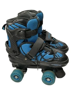 Used DBX EXPRESS Junior Roller Quad Skates Royal Blue Adjustable