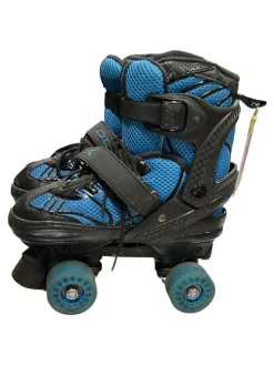 Used DBX EXPRESS Junior Roller Quad Skates Royal Blue Adjustable