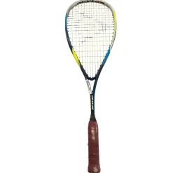 Used Dunlop BIOMIMETIC EVOLUTION 130 Adult Squash Racquet Navy Blue 4 5/8