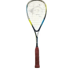 Used Dunlop BIOMIMETIC EVOLUTION 130 Adult Squash Racquet Navy Blue 4 5/8
