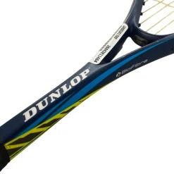 Used Dunlop BIOMIMETIC EVOLUTION 130 Adult Squash Racquet Navy Blue 4 5/8
