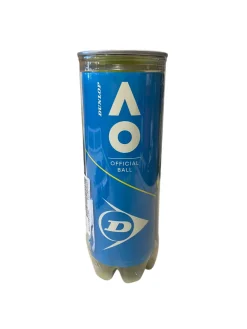 Used Dunlop OFFICIAL BALL 3-ball Tennis Canister