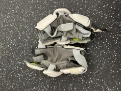 Used Epoch INTEGRA Lacrosse Arm Pads/Guards White SM