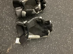 Used Epoch INTEGRA LAX Goalie Gloves M Black And Silver LG