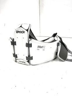 Used Epoch INTEGRAX Lacrosse Rib Pads White SM