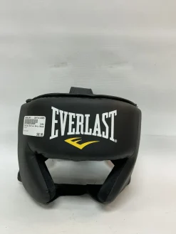 Used Everlast Martial Arts Head Gear Black
