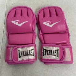 Used Everlast Martial Arts Gloves Pink SM