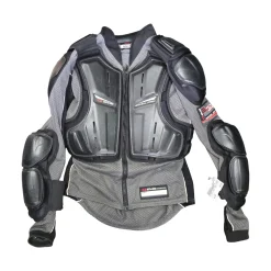 Used EVS BJ33 ADULT SMALL CHEST PROTECTOR Adult Top Black SM