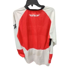 Used Fly Racing Motocross Adult Top White 2X