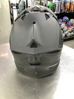 Used FLY RACING MOTOCROSS HELMET Adult Helmet Black MD