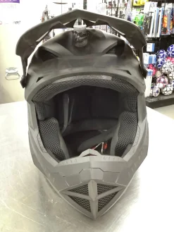 Used FLY RACING MOTOCROSS HELMET Adult Helmet Black MD
