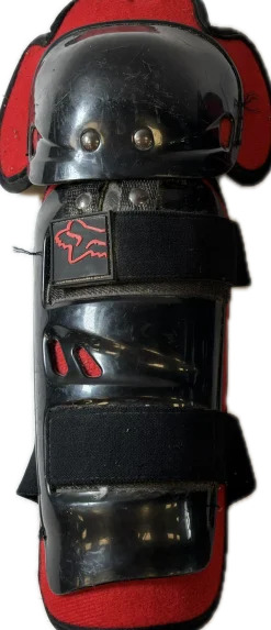 Used Fox Adult Knee Guard Red Senior