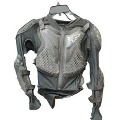 Used Fox Adult Motocross Chest Protector Black SM Tall