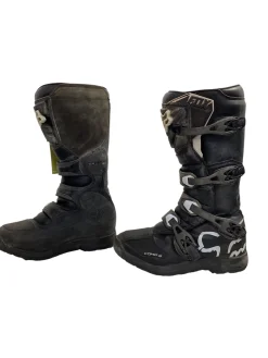 Used Fox COMP 3 Junior Boots Black Youth 08.0