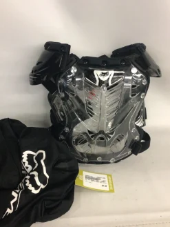 Used Fox R3 ROOST CHEST GUARD Junior Roost Protector Black