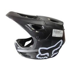 Used Fox RAMPAGE MIPS HELMET JR Junior Helmet Black LG