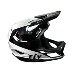 Used Fox RAYCE Adult Motocross Helmet Black Small