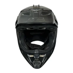 Used Fox V4 Adult Motocross Helmet Black Large