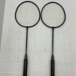 Used Franklin Adult Badminton Racquet Navy Blue 3 3/8"