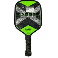 Used Franklin DAGGER HONEYCOMB Pickleball Racquet Green