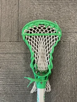 Used Gait FIDDLE LACROSE STICK Jr Def/LSM Complete Stick Green