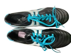 Used Gilbert Rugby Cleats Carolina Blue Senior 10.5