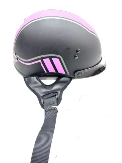 Used GMAX 65 S MOTOCYCLE HELMET Adult Helmet Black SM