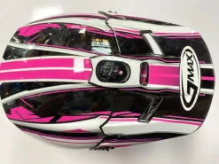 Used GMAX TRAXXION 46.24 YOUTH Junior Helmet Pink MD