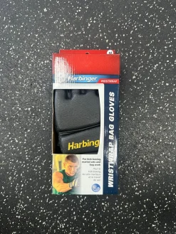 Used Harbinger Martial Arts Gloves Navy Blue MD