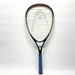 Used Head AGASSI FUSION Adult Racquetball Racquet Wine And Black 4 1/4