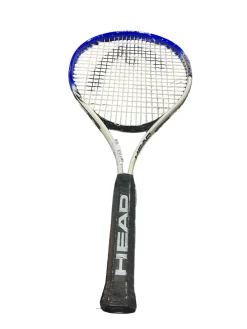 Used Head TI CONQUEST Adult Tennis Racquet Navy Blue 4 3/8"