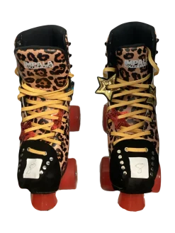 Used Impala SIDEWALK Senior Roller Quad Skates Black Senior 8