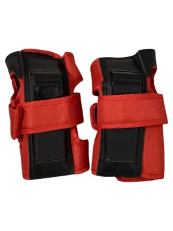 Used Jbm Inline Kneepad/Elbow Pad/Wrist Guard Set Red