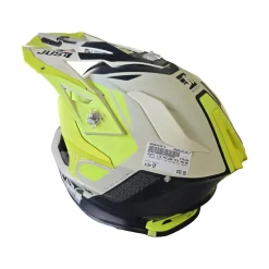 Used JUST1 J18 PULSAR MTX HELMET Junior Helmet White SM